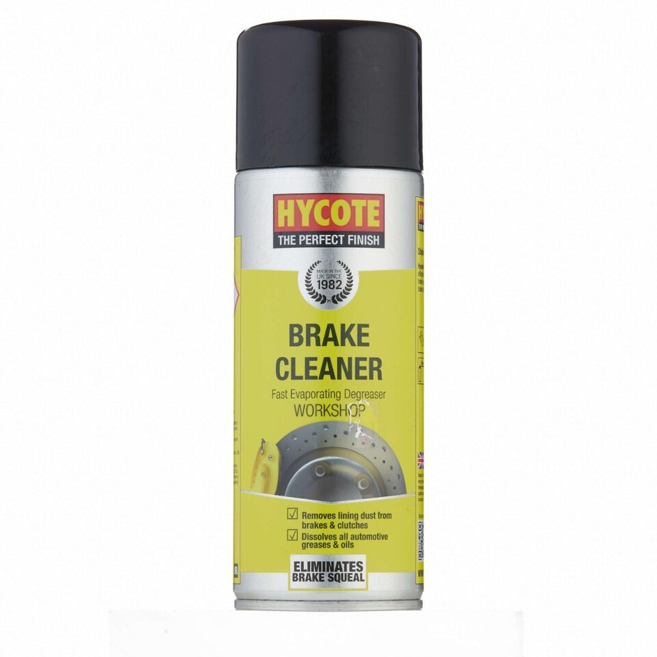 image 1 of Hycote Professional Brake Clutch Aerosol Spray Cleaner Degreaser 400ml x6
