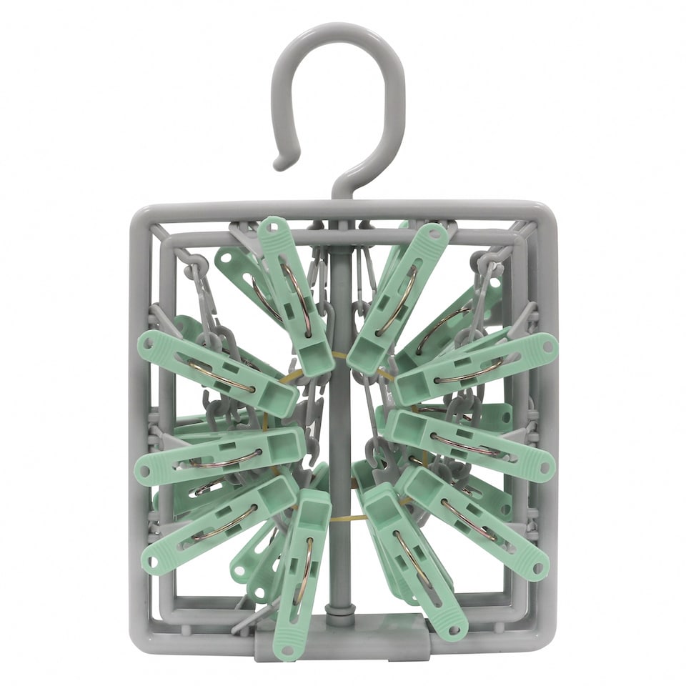 image 1 of JVL Folding Sock Dryer with 20 Pegs