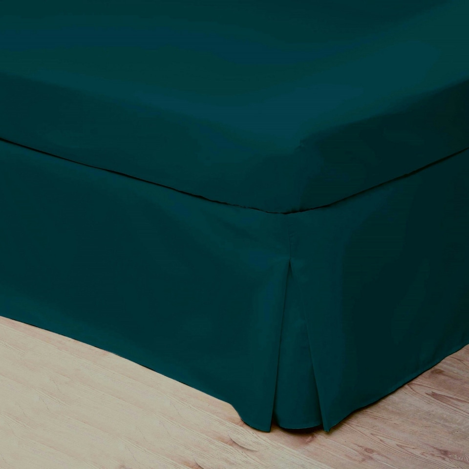 Belledorm Easycare Percale Platform Valance - Jade - Single