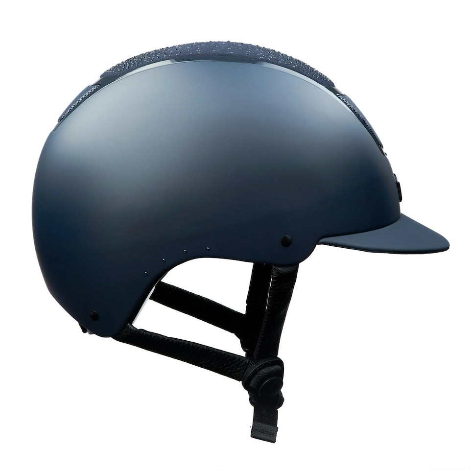 image 1 of Karben Unisex Adult Stella Fixed Peak Riding Hat - Navy - 56mm - 58mm Blue | 56mm - 58mm