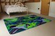 image 3 of Hand Drawn Exotic Plants Designer Rug | Multi