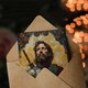 image 3 of William Wallace Thistle Art Nouveau Portrait Birthday Greeting Card
