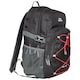image 3 of Trespass Albus 30 Litre Casual Rucksack/Backpack | Black | Black/Red | One Size | 1