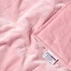image 6 of Homescapes Pink Velvet Quilted Throw - 150 x 200 cm Pink