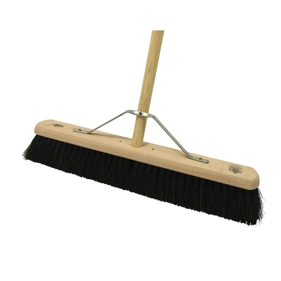 image 1 of Hill Brush Platform Broom - Brown - 45cm