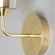 image 5 of BHS Noah Bathroom Wall Light, Satin Brass