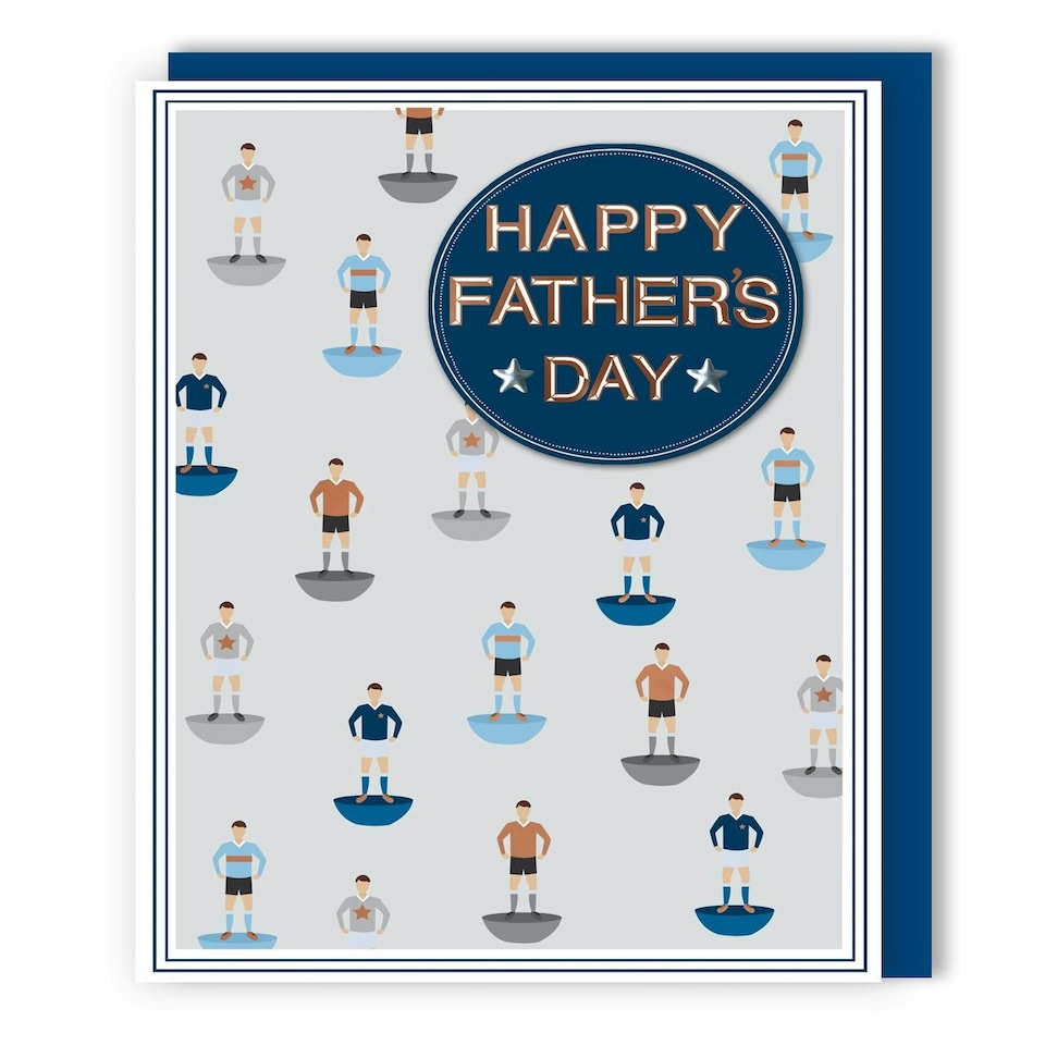 image 1 of Football Design Happy Father's Day Card