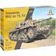 image 1 of Italeri Semovente M42 da 75-34 Italian Tank Military Model Kit 14cm Long Scale 1-35
