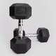 image 4 of Phoenix Fitness Pair of Hex Dumbbells - 12.5kg