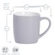 image 3 of Argon Tableware Coloured Coffee Mugs - 350ml - Summer Meadow - Pack of 6 | Multi | Multi | 6