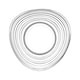 image 1 of LAV Derin Turkish Tea Glass Saucers - 13cm - Clear - Pack of 6 Clear