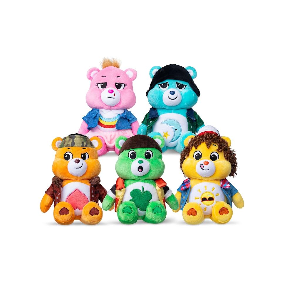 image 1 of Care Bears x Stranger Things -22cm Bedtime as Mike