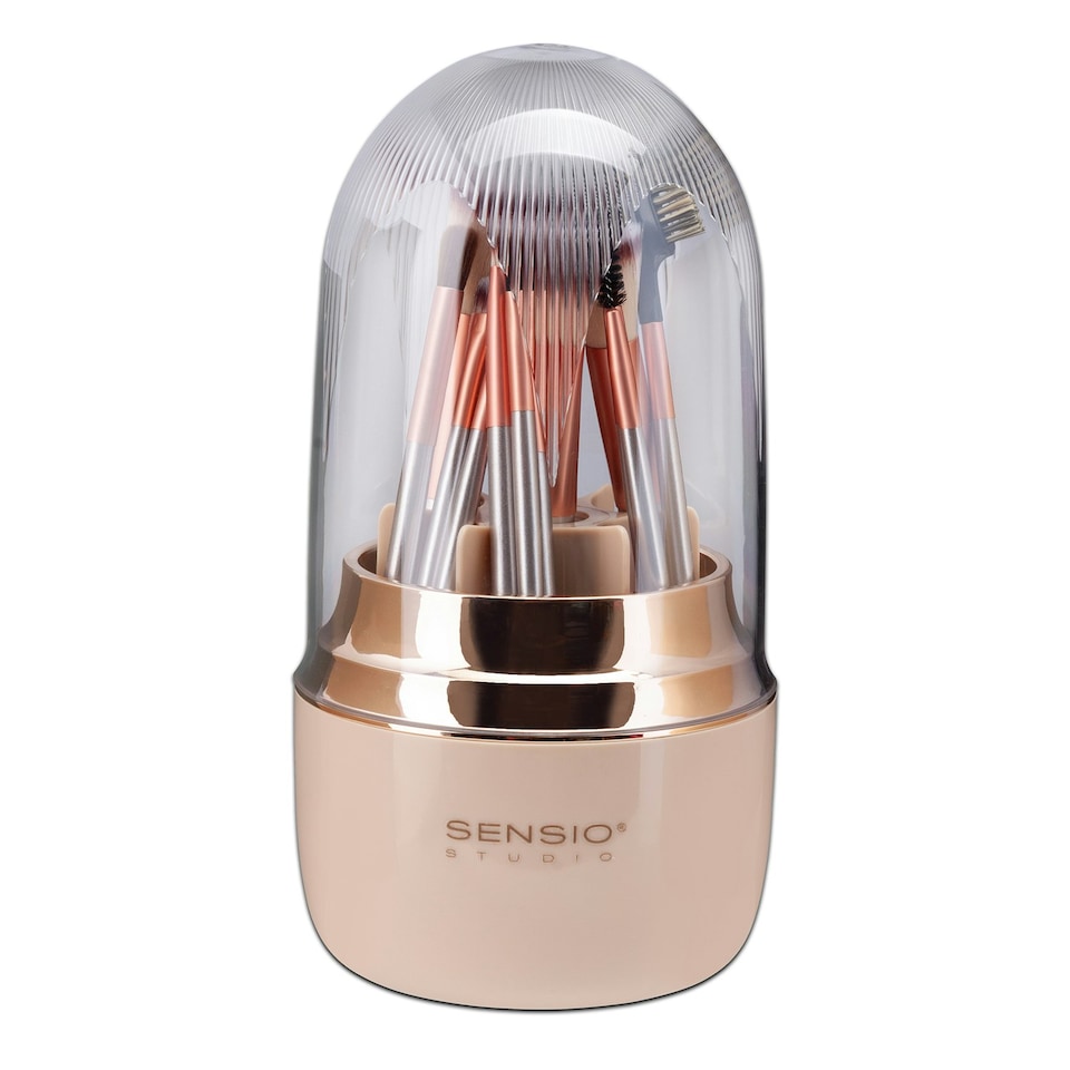 image 1 of Sensio Makeup Brush Storage Jar | Cream