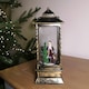 image 3 of 27cm Dual Power LED Water Spinner Lantern Christmas Decoration with Santa Scene