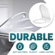 image 6 of Marco Paul White Wooden Toilet Seat 18" White