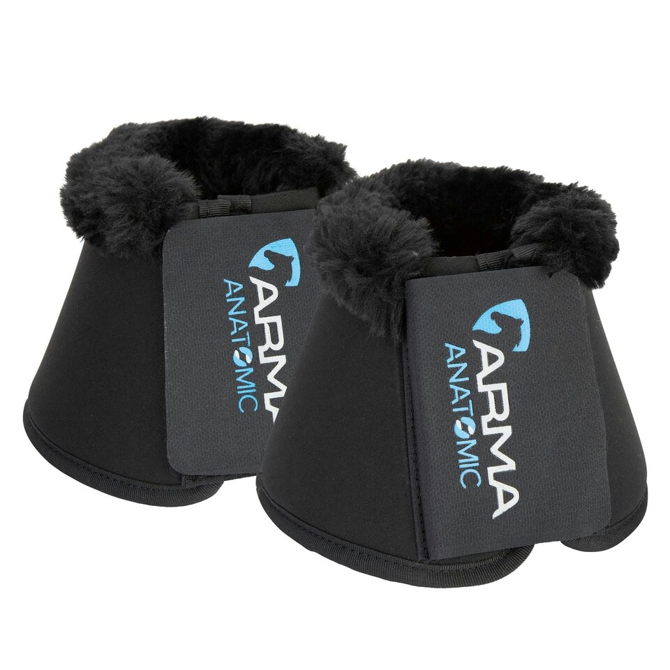 image 1 of ARMA SupaFleece Neoprene Over Reach Boots Blue | Size: Pony
Colour: Navy