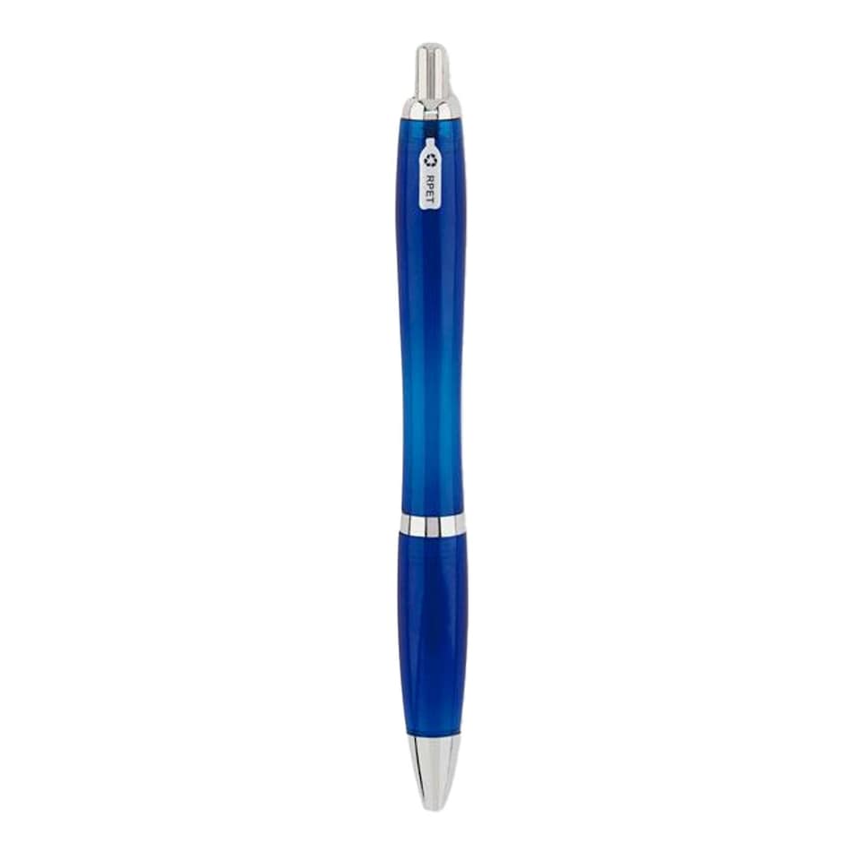 image 1 of MidOcean Rio RPET Ballpoint Pen - Transparent Blue - One Size