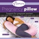 image 2 of Aamira C-Shaped Pregnancy Pillow Memory Foam Maternity Nursing Support Cushion Pink & Dark Grey | Grey | Grey | 140cm | 1