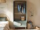image 3 of Flair Noah 2 Door Wardrobe with 2 Drawers Sage Green & Oak