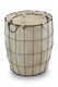 image 2 of Interiors By Premier Set Of Two Matte Black Laundry Baskets, Minimal Laundry Hampers With Cotton Liners, Round Wire Frame Baskets | Black