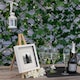 image 5 of Argon Tableware Square Slate Placemats - 33cm - Pack of 24 | Black | Natural