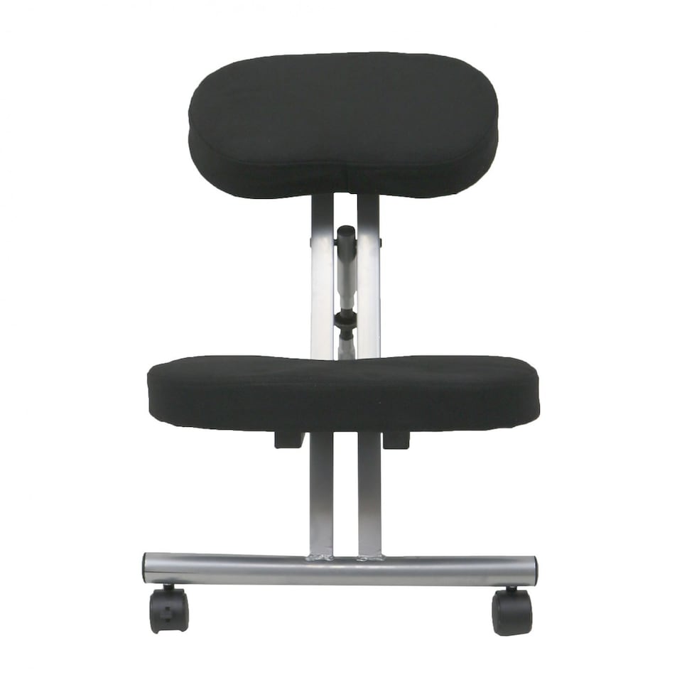 image 1 of Kneeling Orthopaedic Ergonomic Posture Office Stool Chair Seat | Black
