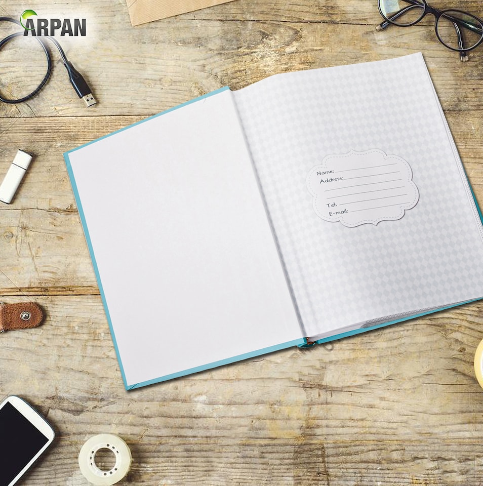 image 1 of ARPAN Large Slip In Memo Photo Album for 300 Photos 6x4" (10x15cm) – Hardcover Picture Album with Memo Writing Space for Family, Wedding & Travel Memories