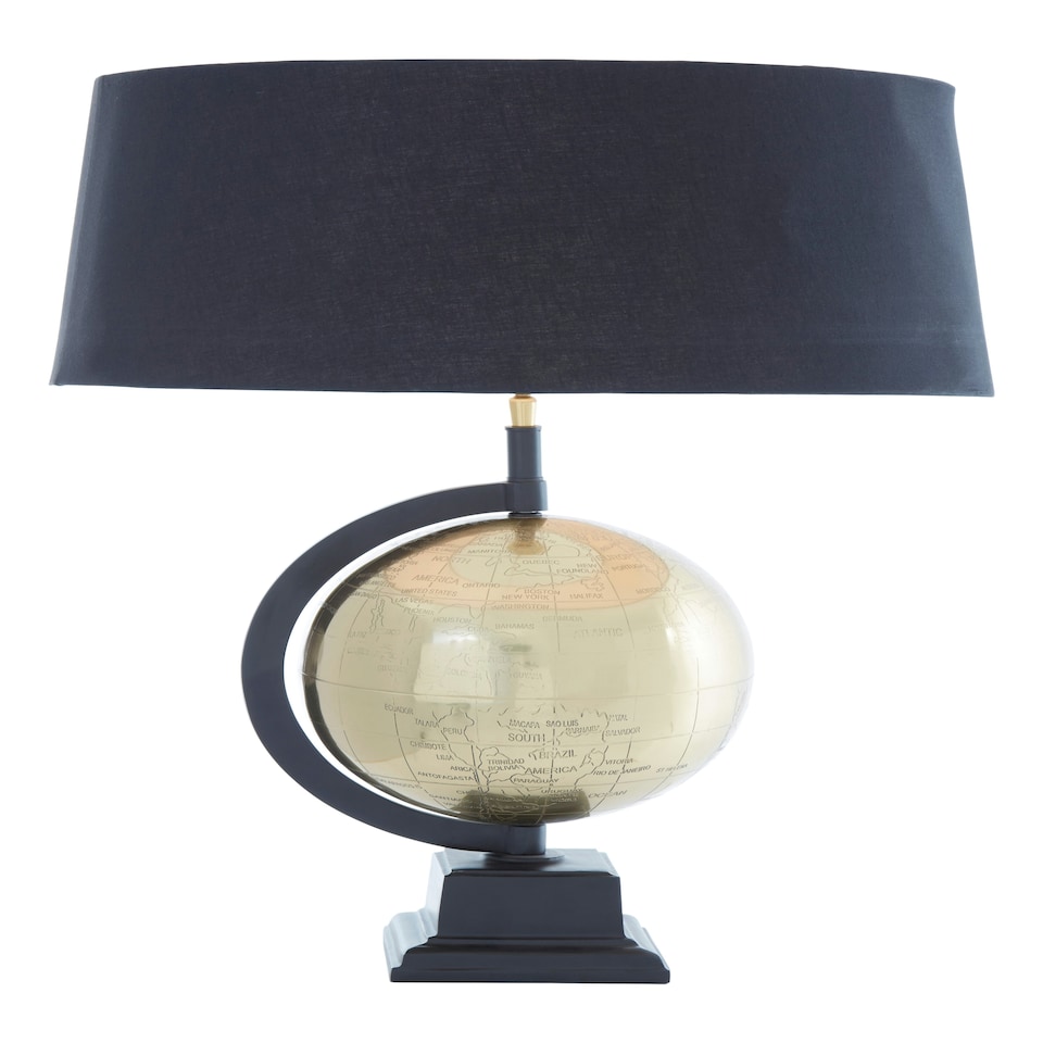 image 1 of Interiors by Premier Globe Lamp Black