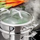 image 2 of Stellar Premium 20cm 3 Tier Steamer Set