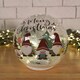 image 5 of 15cm Battery Operated Warm White LED Crackle Effect Ball Christmas Decoration with Gonks