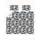 image 1 of Bedding & Beyond Camouflage Duvet Cover Set - Grey - Double | Grey | Double