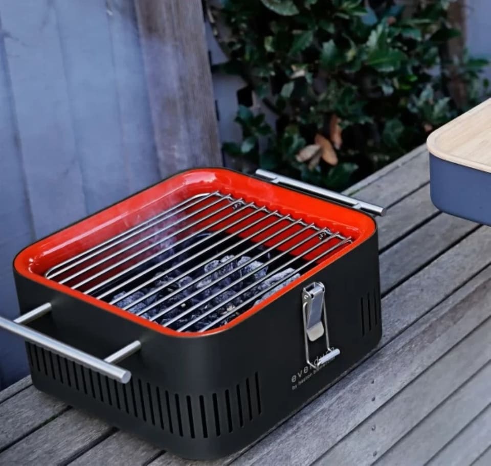 image 1 of Everdure CUBE Portable Charcoal Barbecue | Black | Graphite
