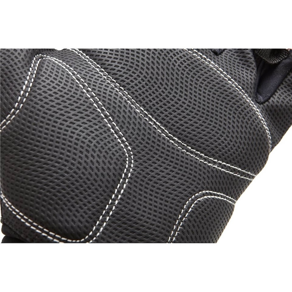 image 1 of Adidas Half-Finger Weightlifting Gloves — Size S, Black, Integrated Wrist Strap | Black | Black | S