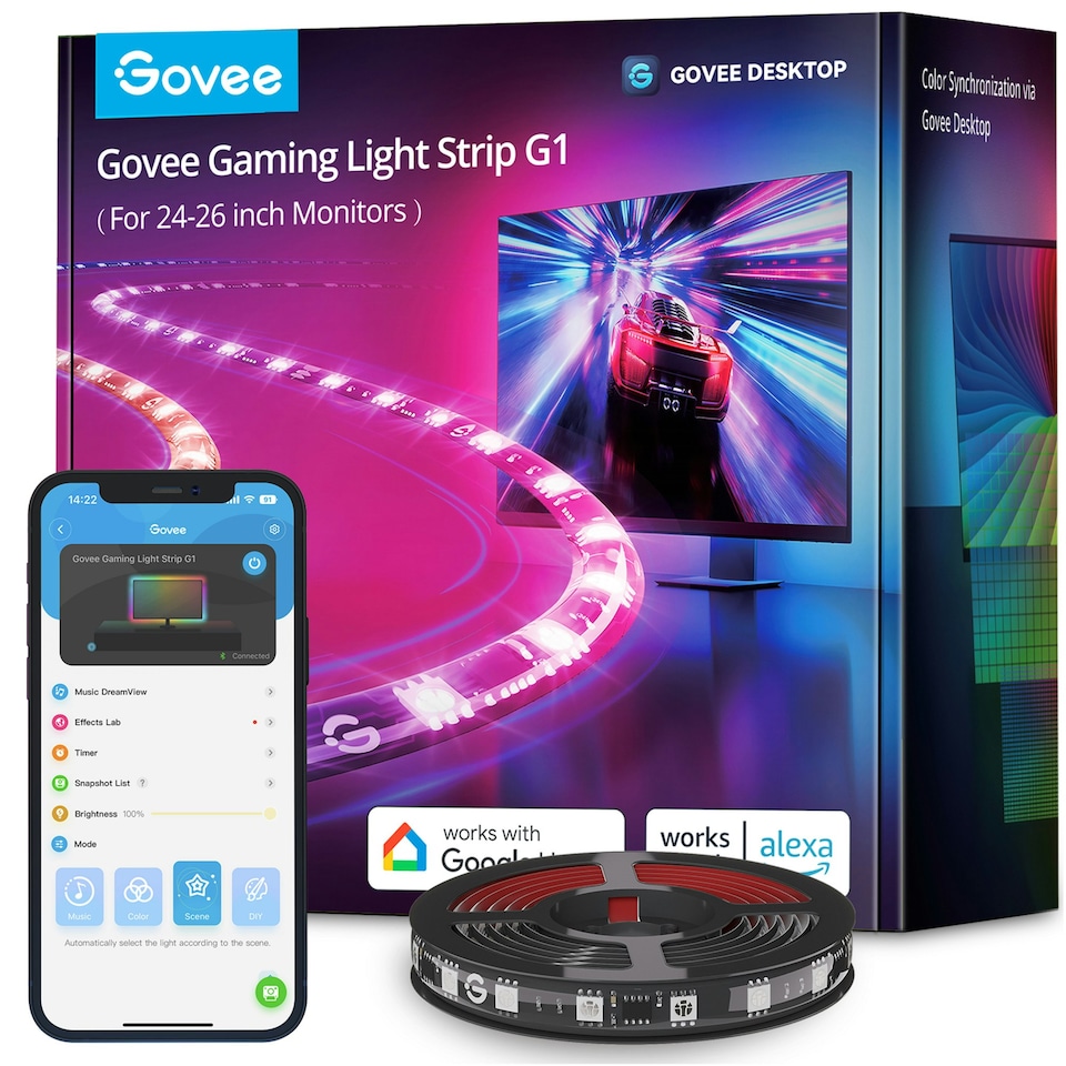 image 1 of Govee Gaming Light Strip G1