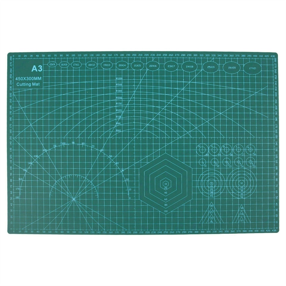 image 1 of Blackspur Cutting Mat - A3 (30 x 45cm) - Green Green