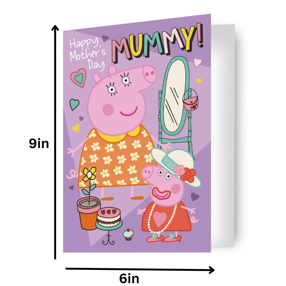 image 1 of Peppa Pig 'Mummy' Mother's Day Card