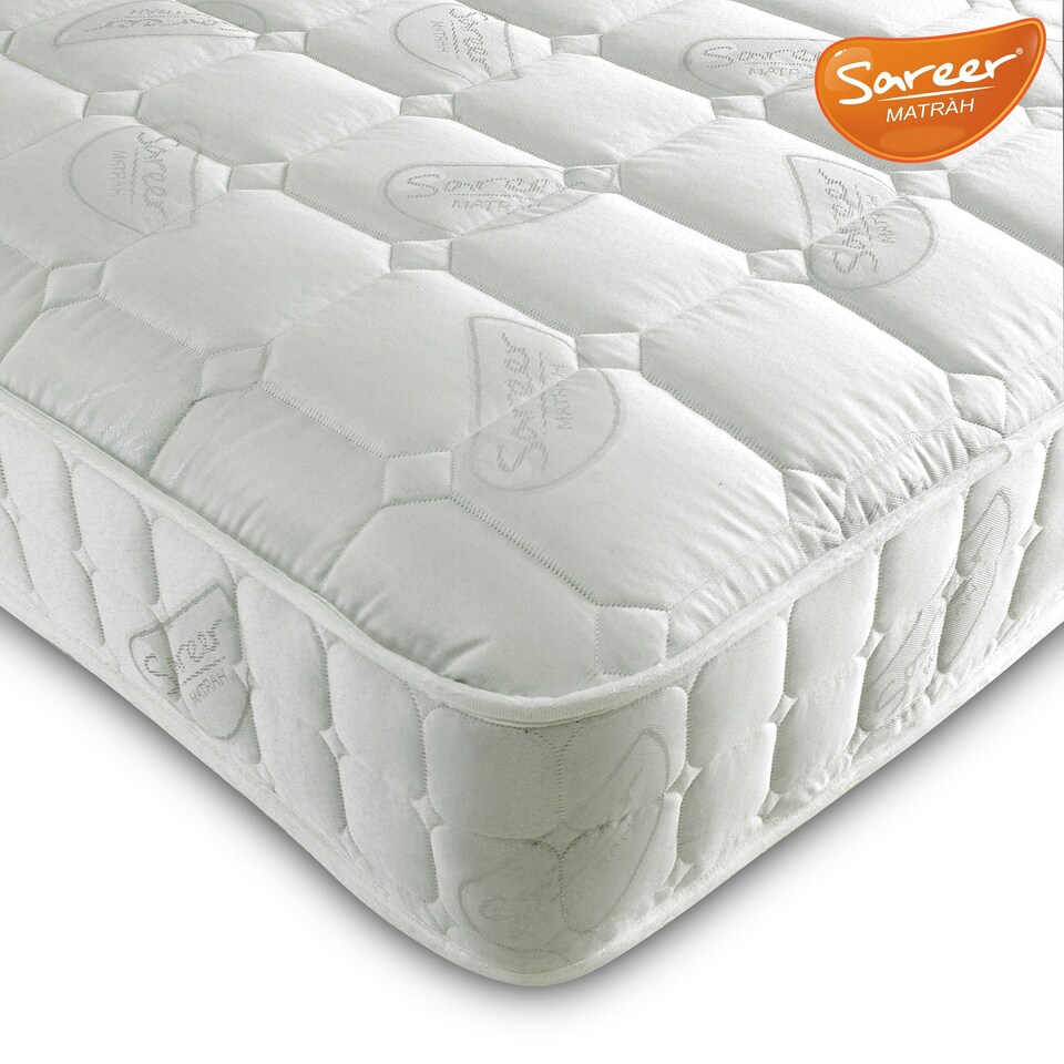 image 1 of Sareer Orthopaedic Coil Sprung Mattress 3FT White | Single