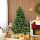 image 9 of HOMCOM 180cm Prelit Christmas Tree with Colourful DIY Synchronized LED Lights and Remote, Carolina Pine, Hinged Xmas Tree with Realistic Tips, 12 Modes, Daily Timer, Adjustable Brightness and Speed | Green