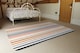image 3 of Striped Pattern, Orange Black Gray Beige And Brown Designer Rug | Multi