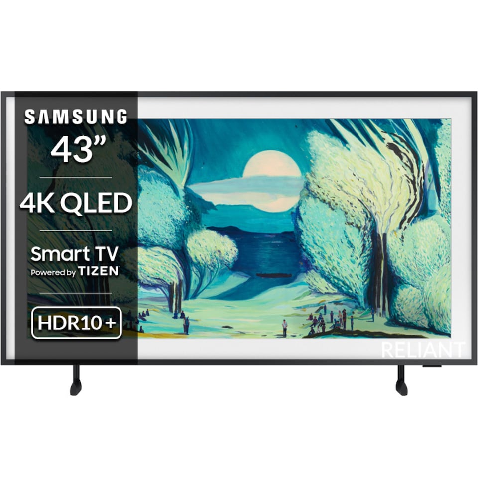 image 1 of Samsung QE43LS03F 43 Inch LS03F The Frame 4K QLED Smart TV | Black