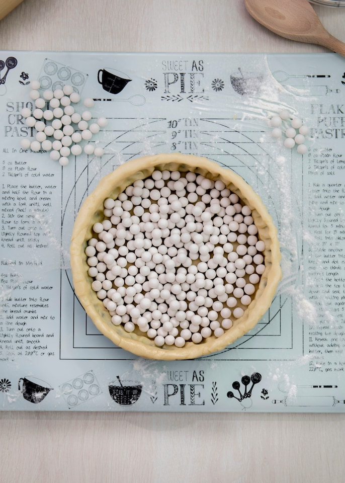 image 1 of Creative Tops 2-in-1 Large Glass Worktop Saver and Pastry Board | Multi