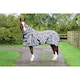 image 2 of Hy StormX Original Zebra Print Fly Rug - Black/White - 5ft 3in
