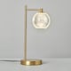 image 5 of BHS Rimi LED Table Lamp, Satin Brass