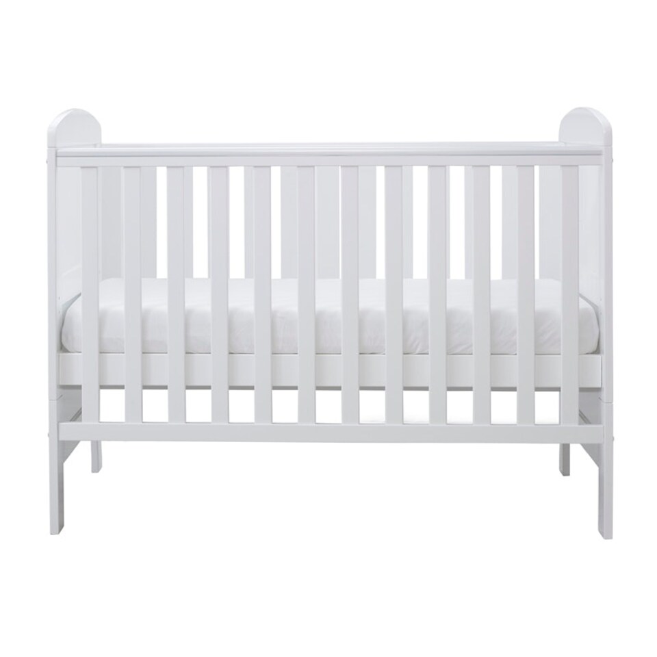 image 1 of Coleby Mini Cot Bed - Adjustable Base with 3 Heights, Space-Saving Design, Suitable from Birth to Approx. 4 Years