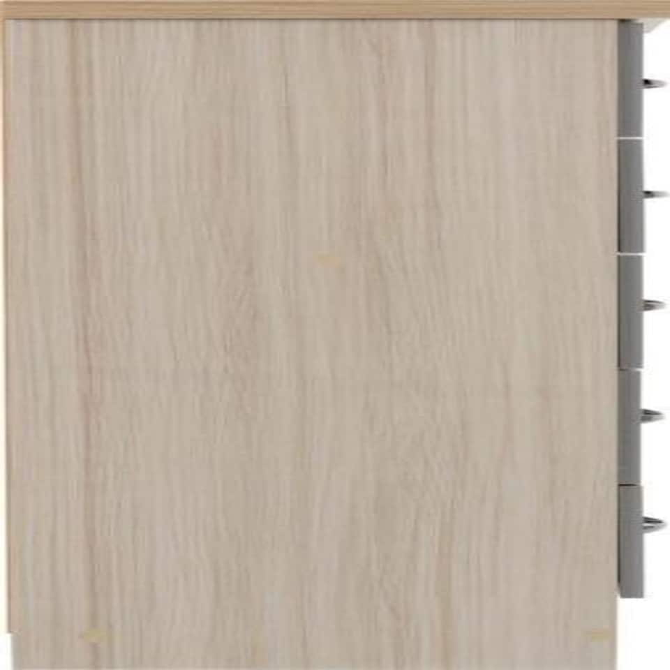 image 1 of Nevada 5 Drawer Narrow Chest White