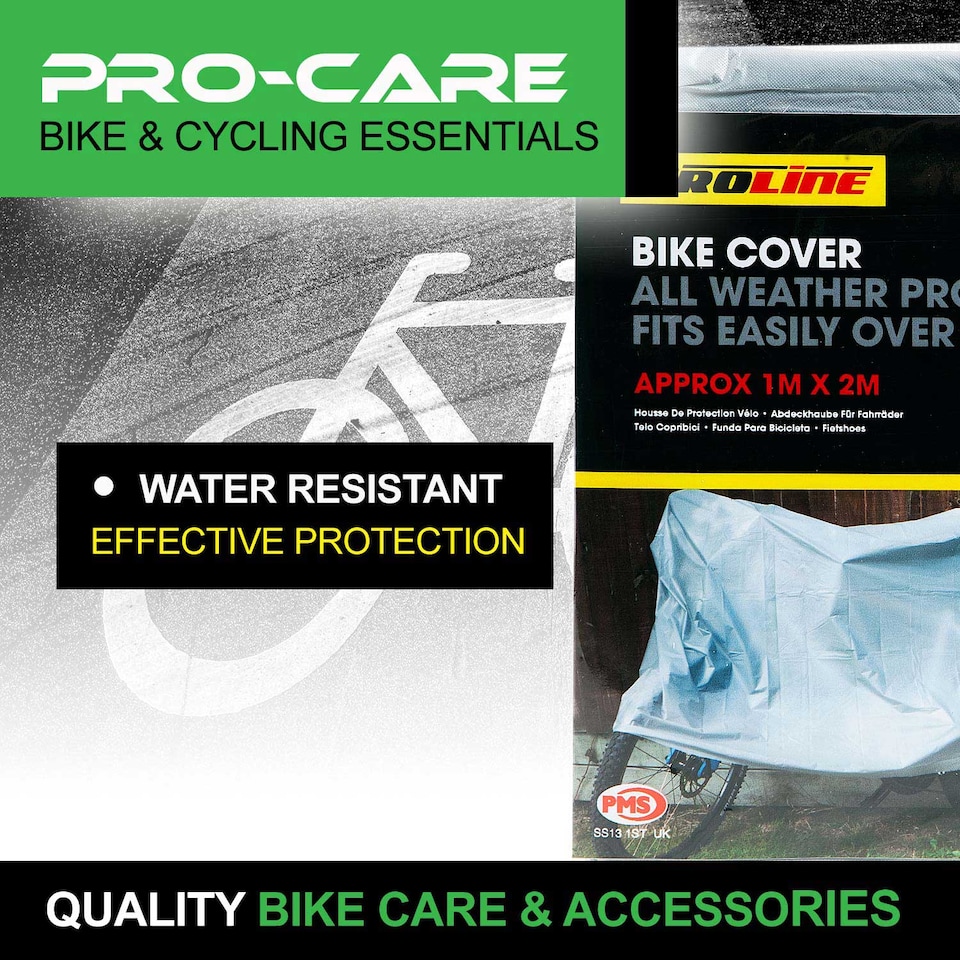 image 1 of VFM e-Store ProLine Grey Bicycle Protection Cover 1m x 2m