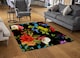 image 2 of Bright Vibrant Flowers Rug | Multi