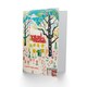 image 2 of Housewarming Cottage Flower Landscape Woman New Home Card
