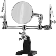 Helping Hand Model Hobby Artist Magnifying Glass with 2 x Articulated Arms