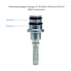 image 3 of M22 Female - M22 Female 14mm & 15mm "Stepped Spigot" Coupling Pressure Washer Hose (22mm) Black | 10m